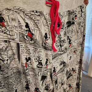 Authentic Disney Mickey Mouse Comics lounge pants/ pajamas